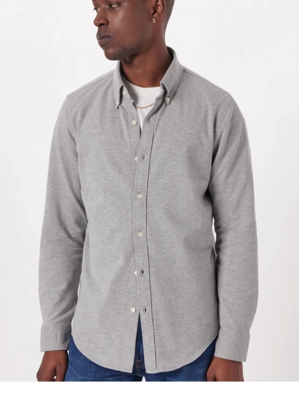 Abercrombie & fitch Jersey Oxford shirt